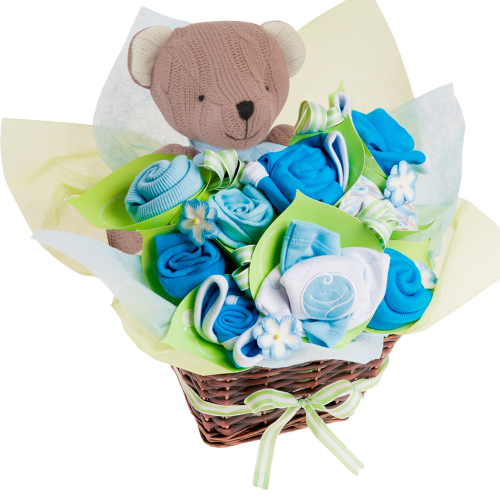 Image of Blossoming Basket Blue